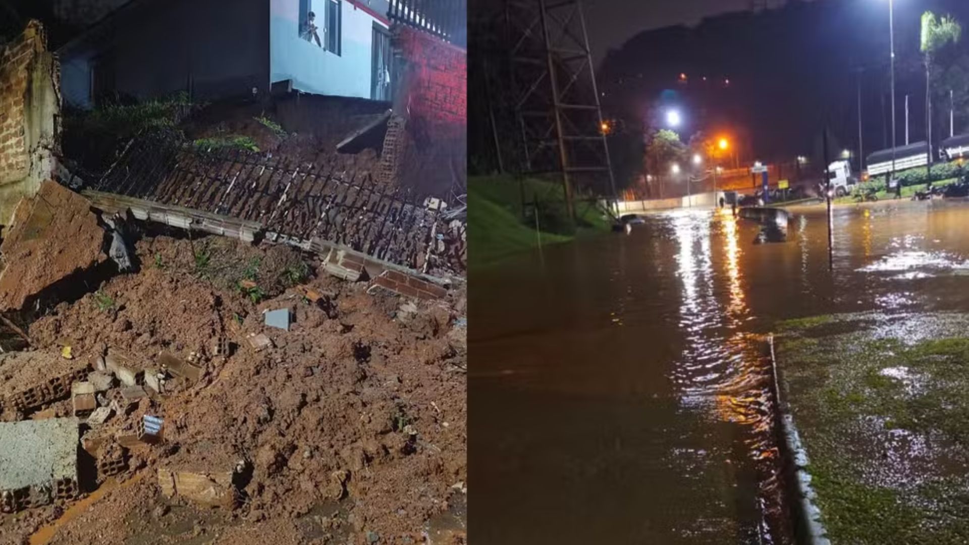 Alerta vermelho: temporais causam estragos sob risco de tornados no Paraná