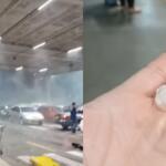 Rajadas de vento com até 76,2 km/h e granizo atingem cidades mineiras