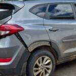 Carro de servidora do Paraná executada com o filho em MS é encontrado com droga