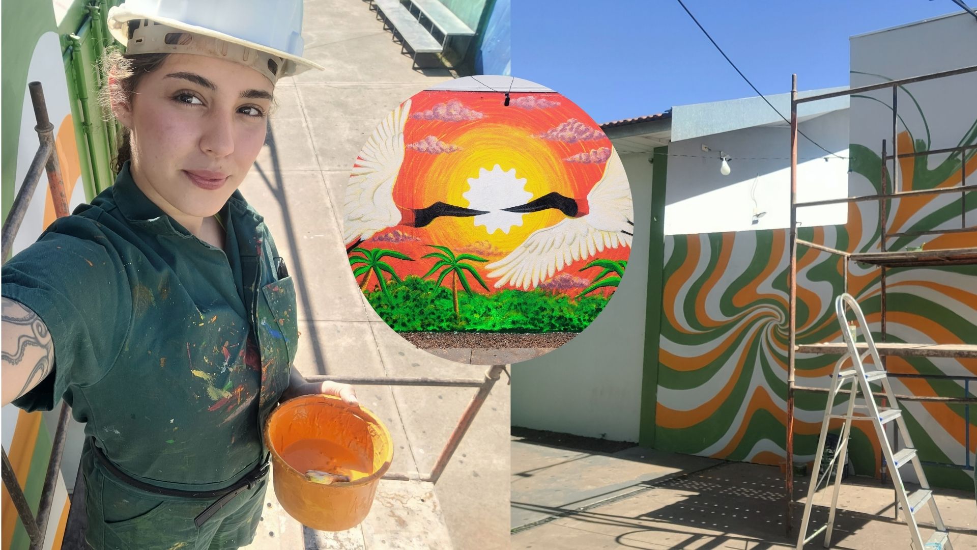 Já viu o que ela faz? Pintora de Campo Grande revela trabalho mais desafiador: ‘Parece mentira’