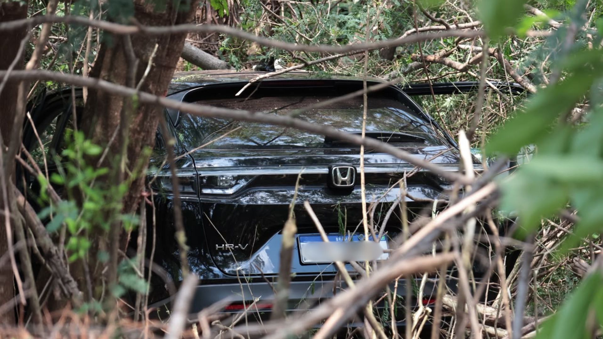 Motorista atropela casal e tenta fugir em área de mata na Vila Piratininga