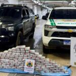 Polícia apreende 105 kg de skunk escondido em embarcação de madeira no Rio Acre