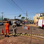 De bicicleta elétrica, idosa morre ao ser atingida por caminhão em Nova Andradina