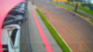 VÍDEO: Motociclista morre após colidir com árvore na Manoel da Costa Lima