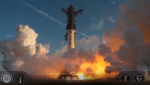 SpaceX lança Starship para a órbita da Terra pela primeira vez