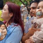 Alerta de fofura: Bebê de 8 meses curte o desfile de 7 de Setembro em CG