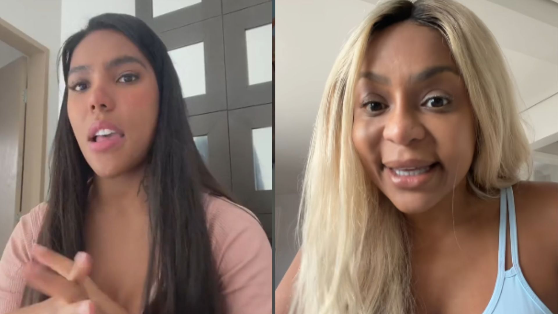 Carol Lekker esculhamba Cariúcha em live: “Você não é doida de mexer comigo”
