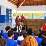 Setembro Amarelo: Ação leva saúde mental e valorização da vida para escola