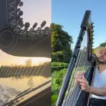 Já viu? Saiba quem é o barqueiro misterioso que toca harpa pelos rios do Pantanal de MS