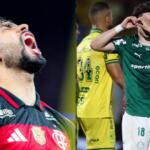 Domingo tem seis jogos e disputa na liderança do Brasileirão; confira onde assistir