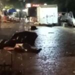 VÍDEO: Temporal destrói Feira da Orla Morena