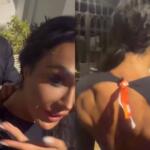 Vestido de Gracyanne Barbosa arrebenta e musa fitness quase fica nua em evento; veja