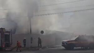 Academia de sindicato é destruída durante incêndio no Marcos Roberto
