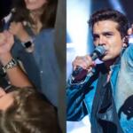 Homem briga com criança por toalha de Luan Santana em show: ‘Um marmanjo…’