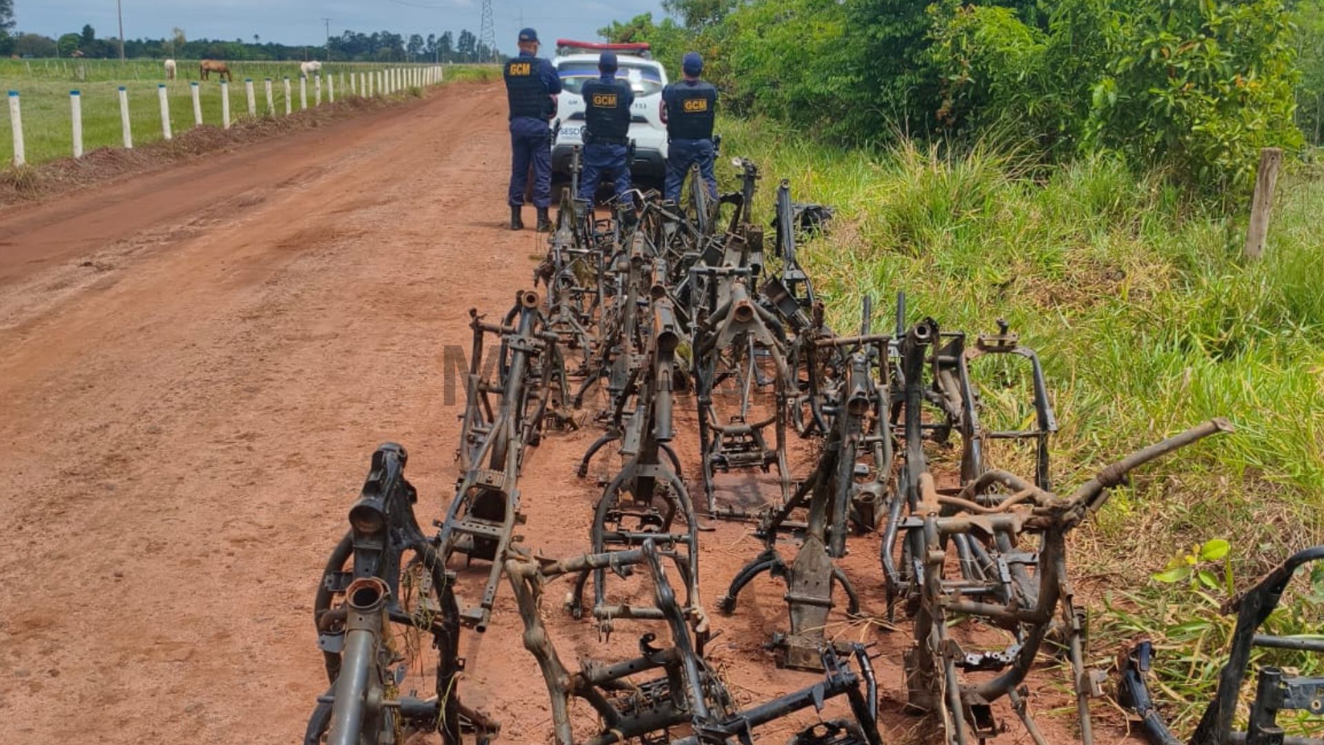Mais de 60 quadros de moto são encontrados em Campo Grande após operação