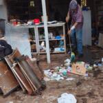 Comerciante fica ferido após gás de cozinha explodir em oficina de Água Clara
