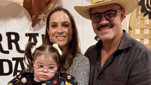 Juliano Cazarré revela diagnóstico da filha internada no CTI; saiba detalhes