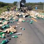 VÍDEO: Acidente entre carretas acaba com dois mortos na BR-158 em MS