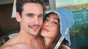 Grávida, Sabrina Sato mostra rostinho do bebê com Nicolas Prattes: ‘Já amamos’
