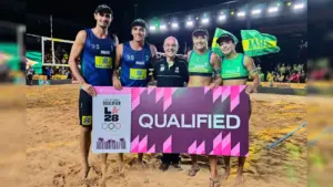 Sul-mato-grossense garante vaga olímpica para o Brasil no vôlei de praia