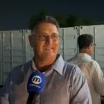 Lucien Rezende chega ao debate do Midiamax e diz esperar confronto propositivo entre candidatos