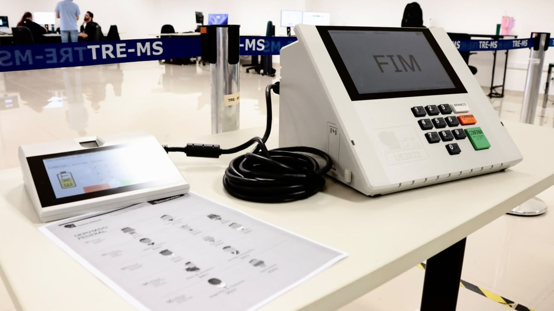 Eleições 2026: TRE-MS inicia carregamento de mídias das urnas eletrônicas