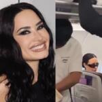 Demi Lovato surpreende ao viajar de classe econômica entre Rio e São Paulo