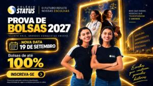 Entre as 10 melhores de Campo Grande, Colégio Status abre Prova de Bolsas 2027 com bolsas de até 100%