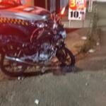 Motociclista fica ferido em acidente com carro durante conversão na Tamandaré
