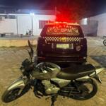 PM recupera moto roubada durante abordagem em Corumbá