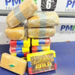 Suspeita é presa com quase 15 kg de drogas na região da rodoviária de Corumbá