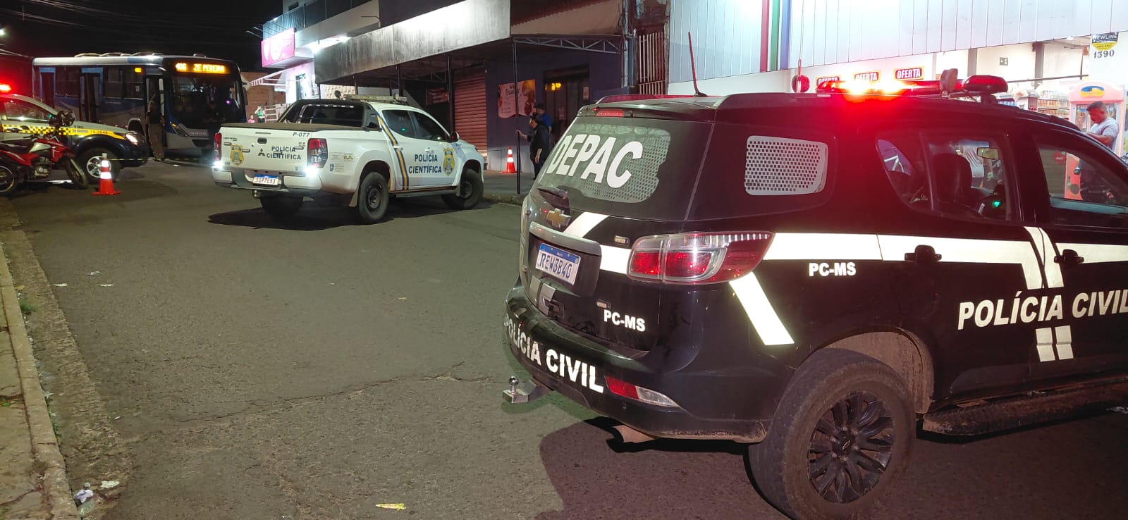 Criança atingida por ônibus no Zé Pereira morre na Santa Casa
