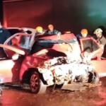 Acidente entre carro e caminhão deixa três mortos na BR-158 em MS