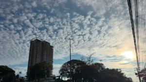 Tempo permanece chuvoso e nublado em MS nesta quarta-feira