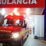Mulher é socorrida com corte na cabeça após briga