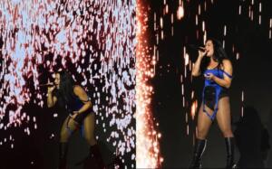Demi Lovato reúne hits de diferentes fases da carreira e ergue bandeira do Brasil durante show em SP
