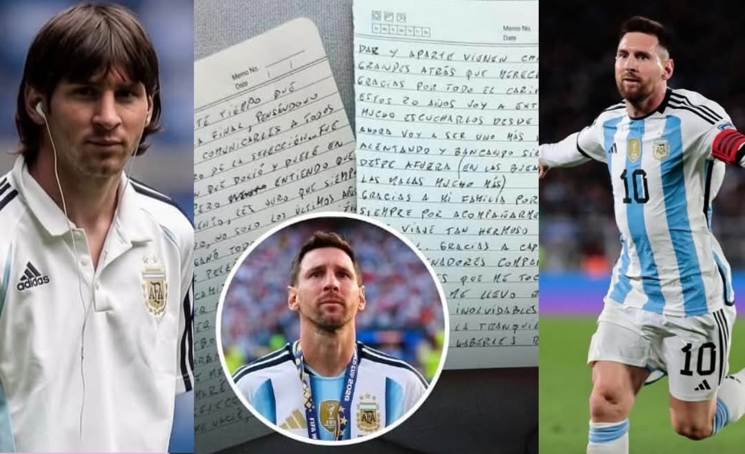 Fim de uma era: Lionel Messi anuncia aposentadoria da seleção argentina