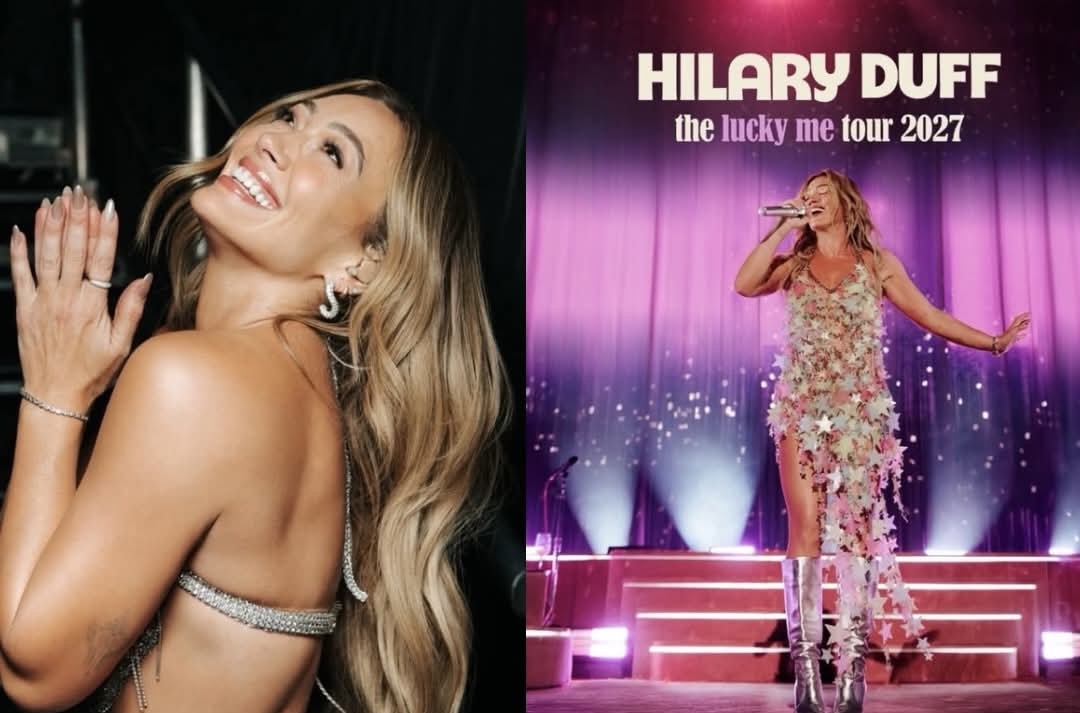 Hilary Duff anuncia show em São Paulo para 2027