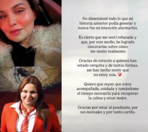 Estefanía Villarreal, a Celina de “Rebelde”, tranquiliza fãs após desabafo sobre depressão