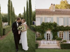 Estrela de “Bridgerton”, Phoebe Dynevor se casa em castelo na Provence