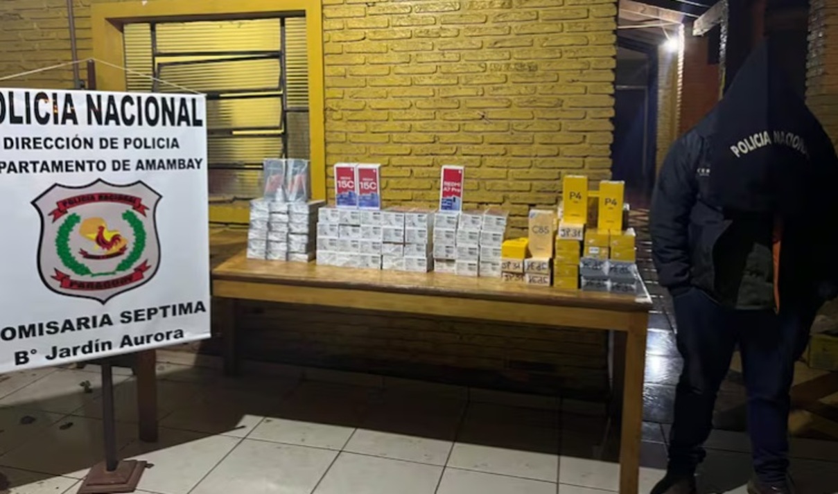 Brasileiro é preso com mais de celulares sem documentação em Pedro Juan Caballero