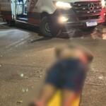 Confusão em espetinho no Jardim Tijuca termina com atropelamento