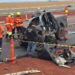 Três pessoas morrem em acidente entre camionete e carreta na BR-163