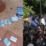Com derrame de santinho e banderaço, candidaturas marcam presença no desfile em Campo Grande