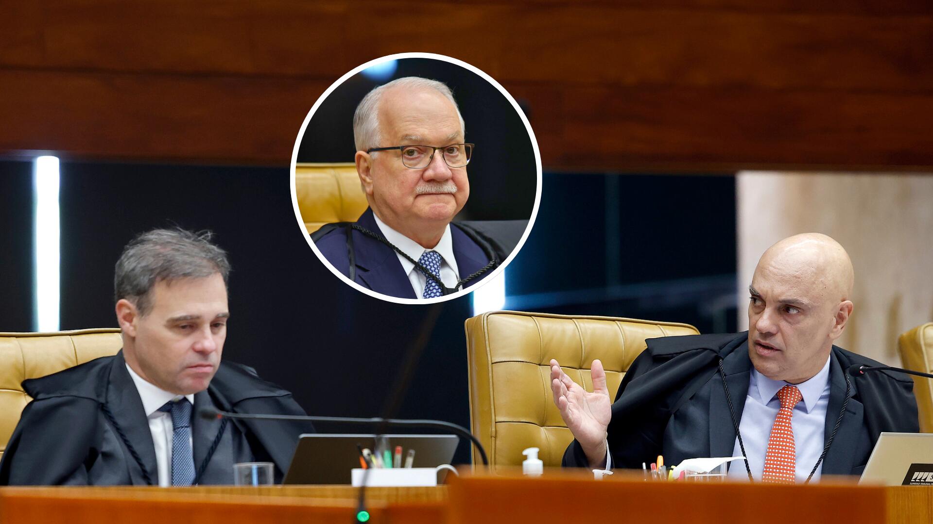 Fachin tira denúncia de Moraes contra Mendonça do Inquérito das Fake News