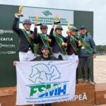 Atletas de MS conquistam título inédito em campeonato brasileiro de hipismo