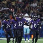 Em jogo emocionante, Baltimore Ravens supera o Dallas Cowboys no Maracanã