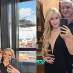 Ex-prefeito que casou com adolescente ‘fiscaliza’ de helicóptero esposa 49 anos mais jovem