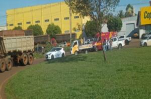 Idosa morre atropelada por carreta na BR-267 em Maracaju