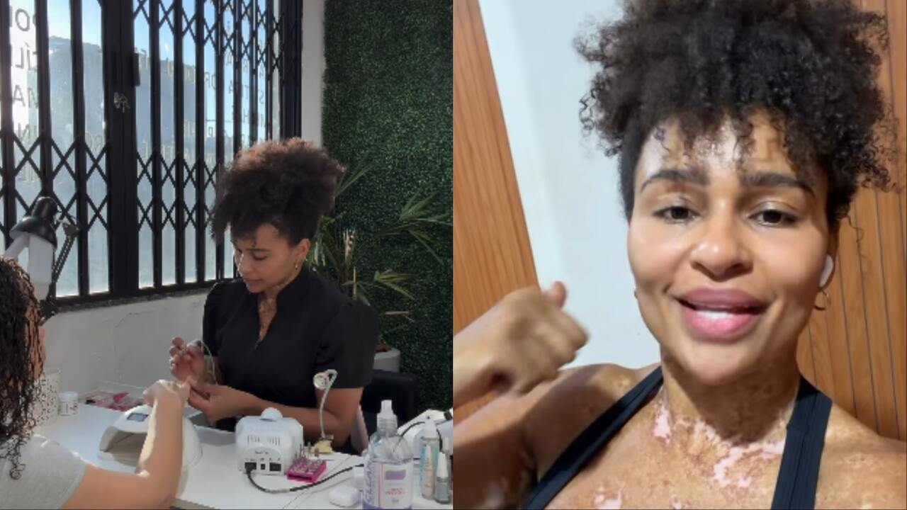 Ex-BBB Natália Deodato compartilha rotina como manicure: ‘A vida também funciona sem plateia’